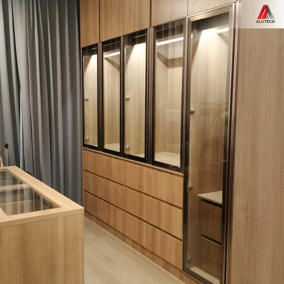 ผลงานเฟรมอลูมิเนียม alutech